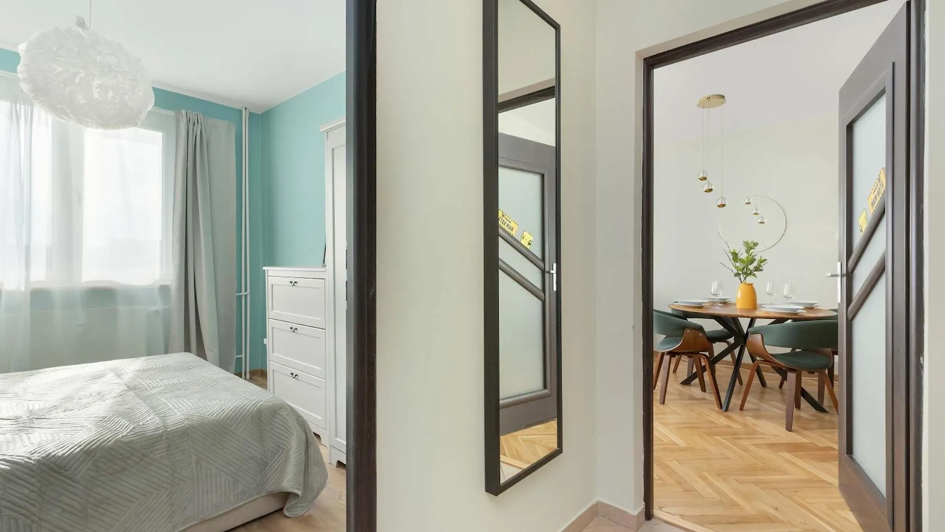 Apartmán Jasny Apartament Z Pieknym Widokiem Na Miasto By Noclegi Renters Gdaňsk Polsko